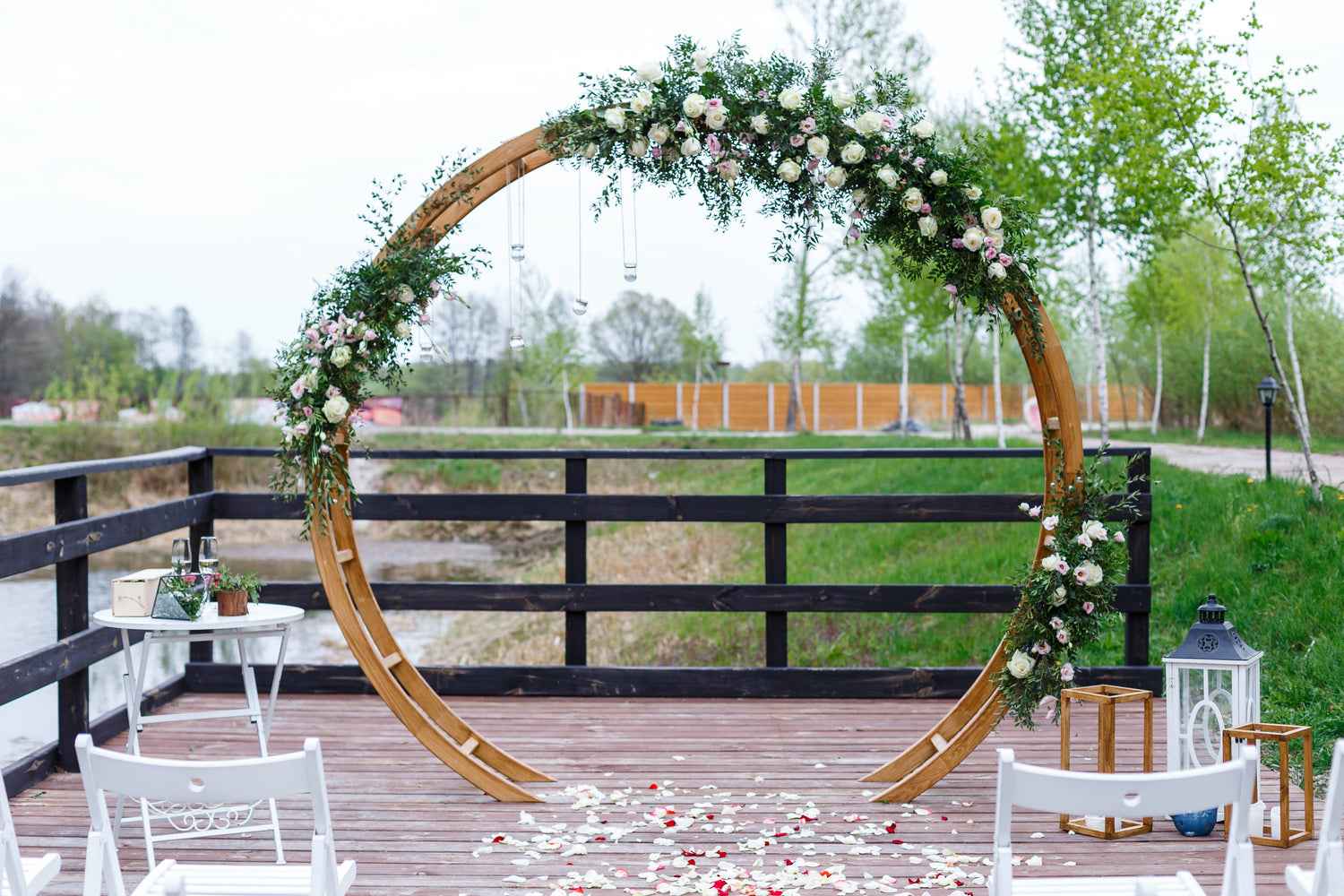 Wooden arches